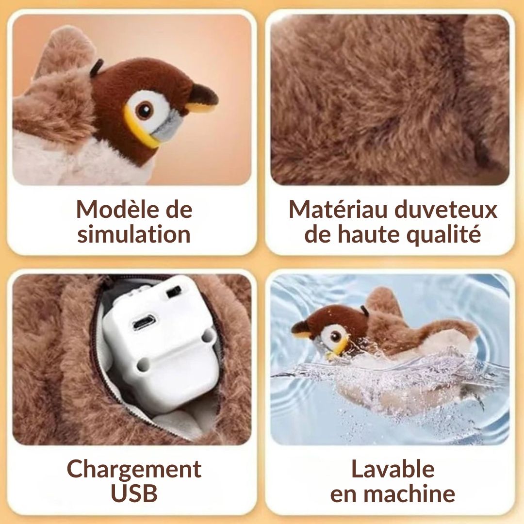 HoverBird® - Jouet pour chat Oiseau battant des ailes