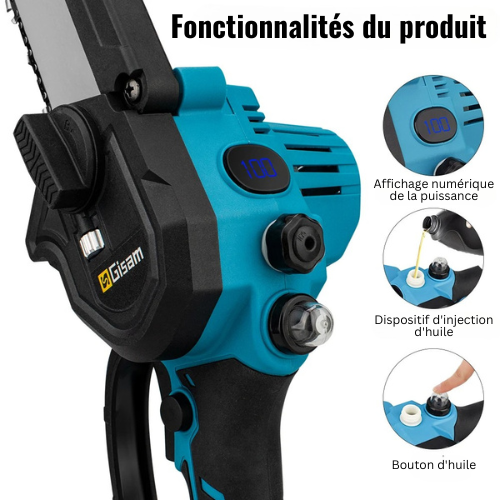 Mini Scie à Élaguer Sans Fil - PowerTrim Pro™