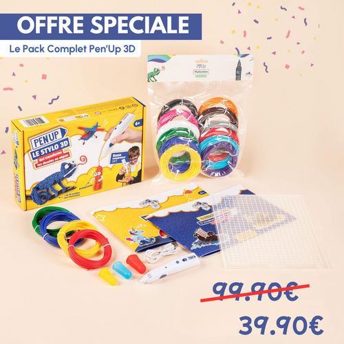 Pack Complet Stylo 3D